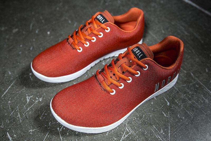 Men's Nobull Burnt Orange Trainers Orange | SG A2197H